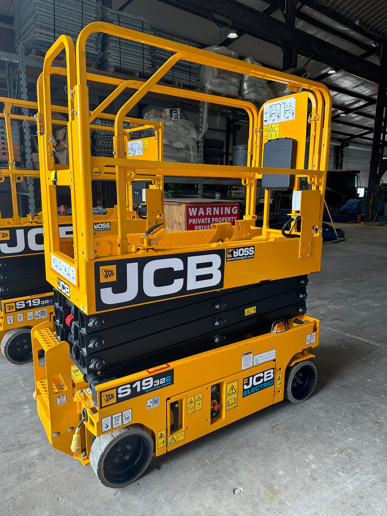 2025 JCB S1932E 19ft Scissor Lift - DP136