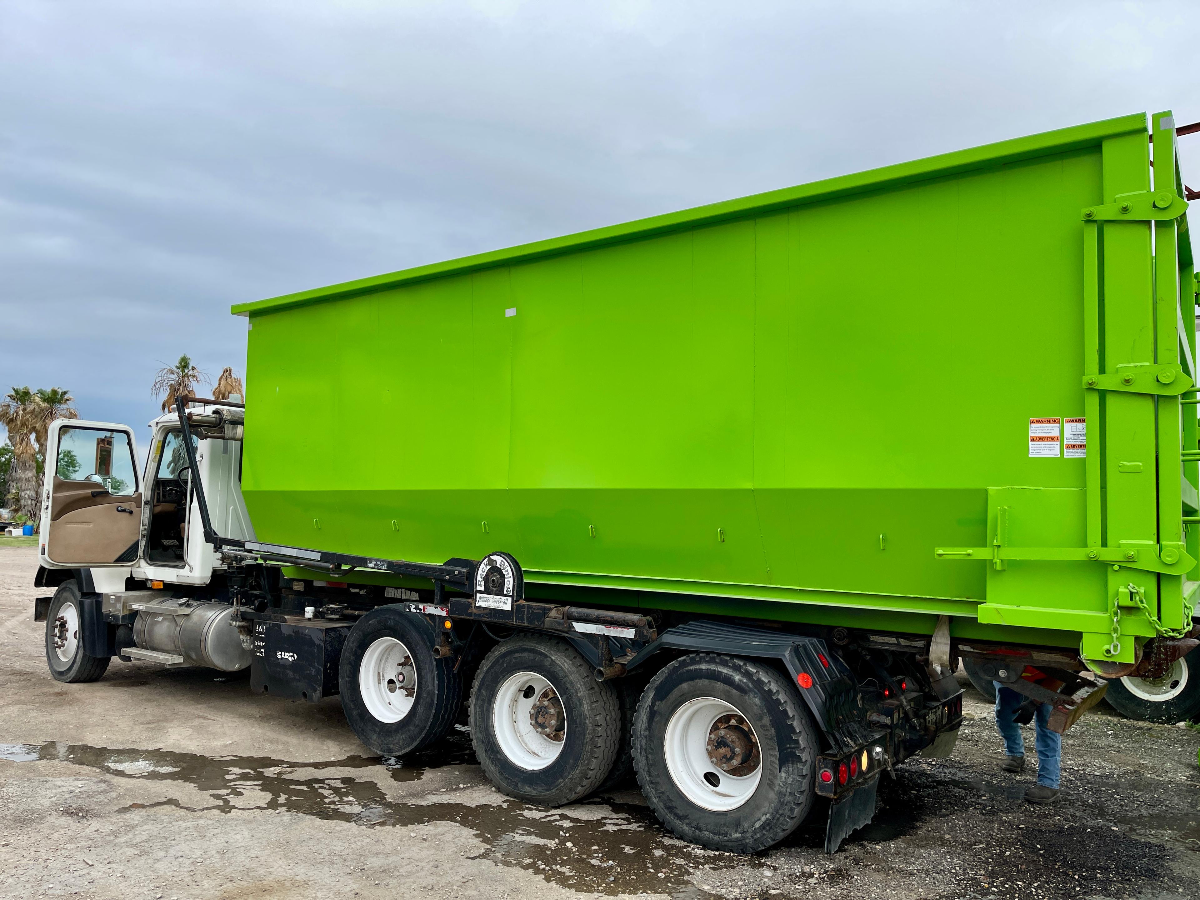 Wastequip 30YD Rolloff Container — 30 Cubic Yard Capacity