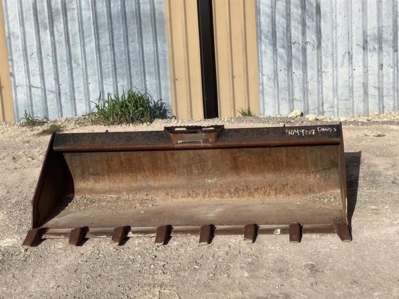 72" Tooth Bucket for Skid Steer
