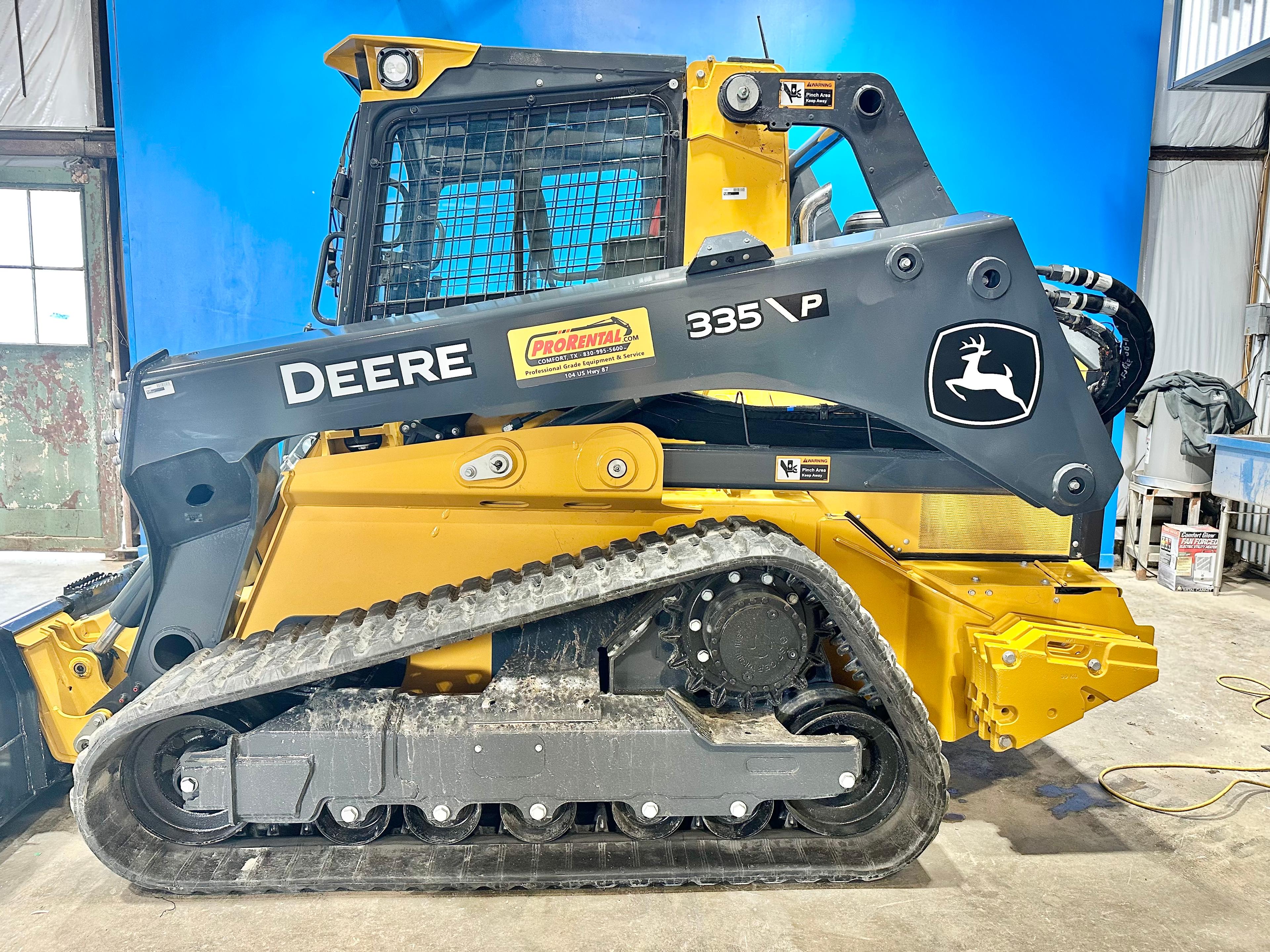 2025 John Deere 335P Compact Track Loader — 118 HP