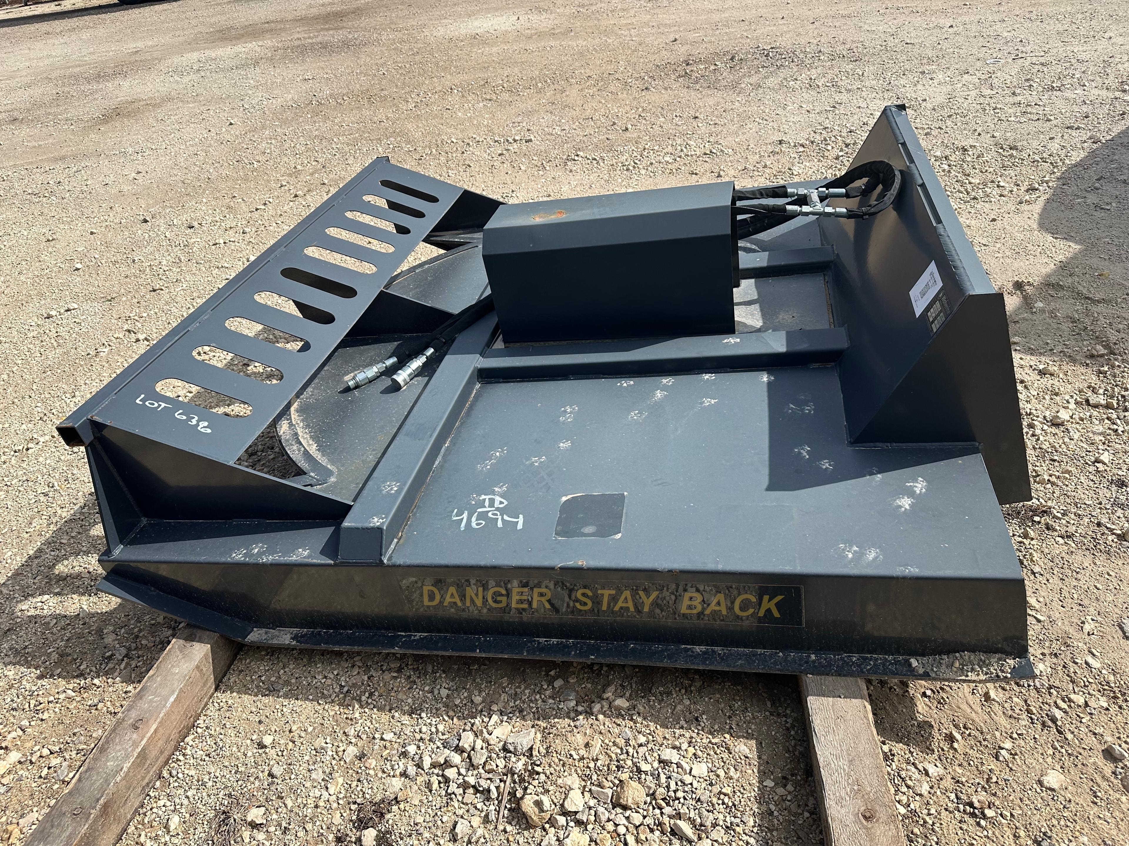 2023 Wolverine 72" Brush Cutter Skid Steer Attachment