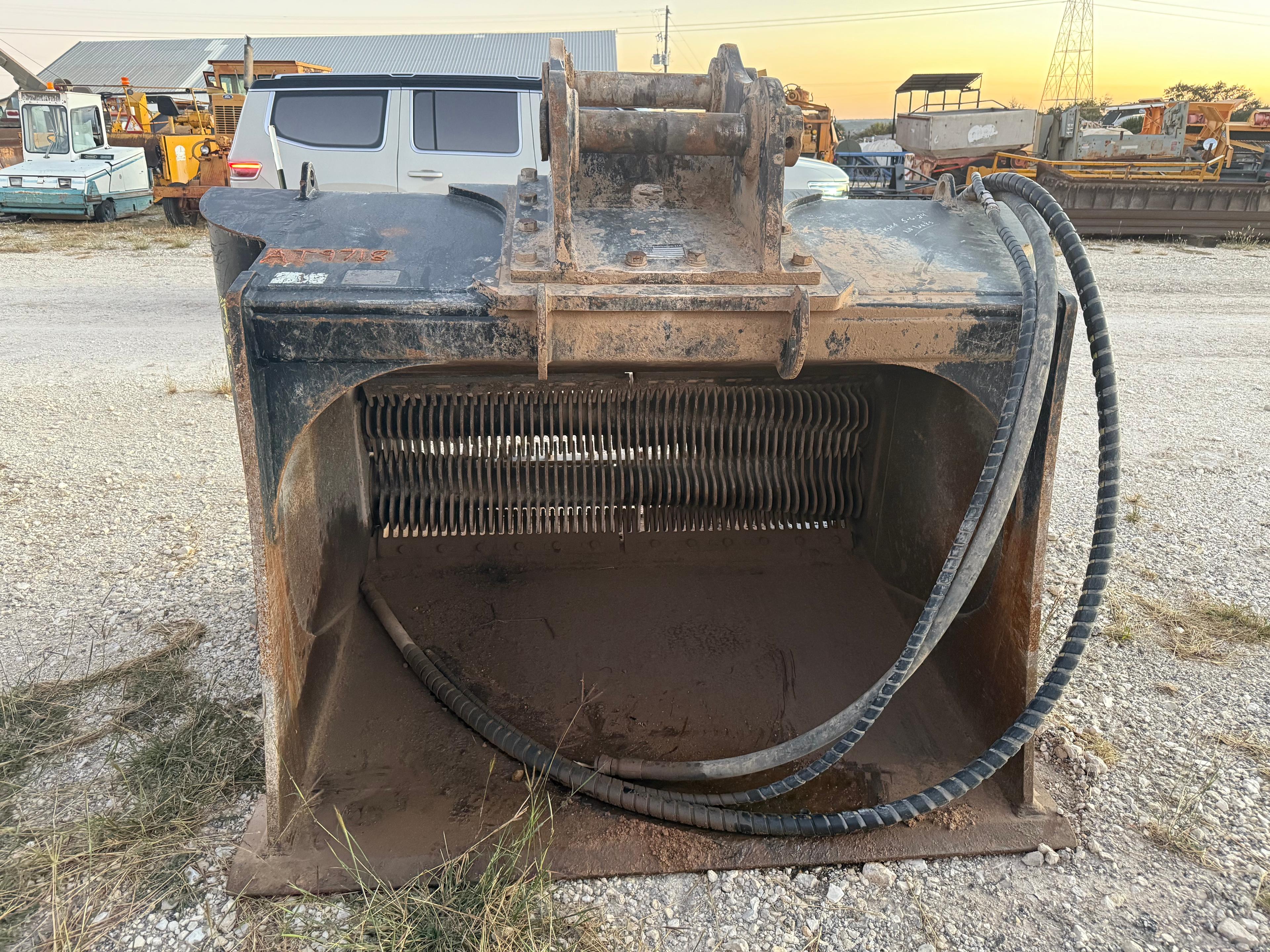 2022 REMU PD 2160 W/C Excavator Screening Bucket