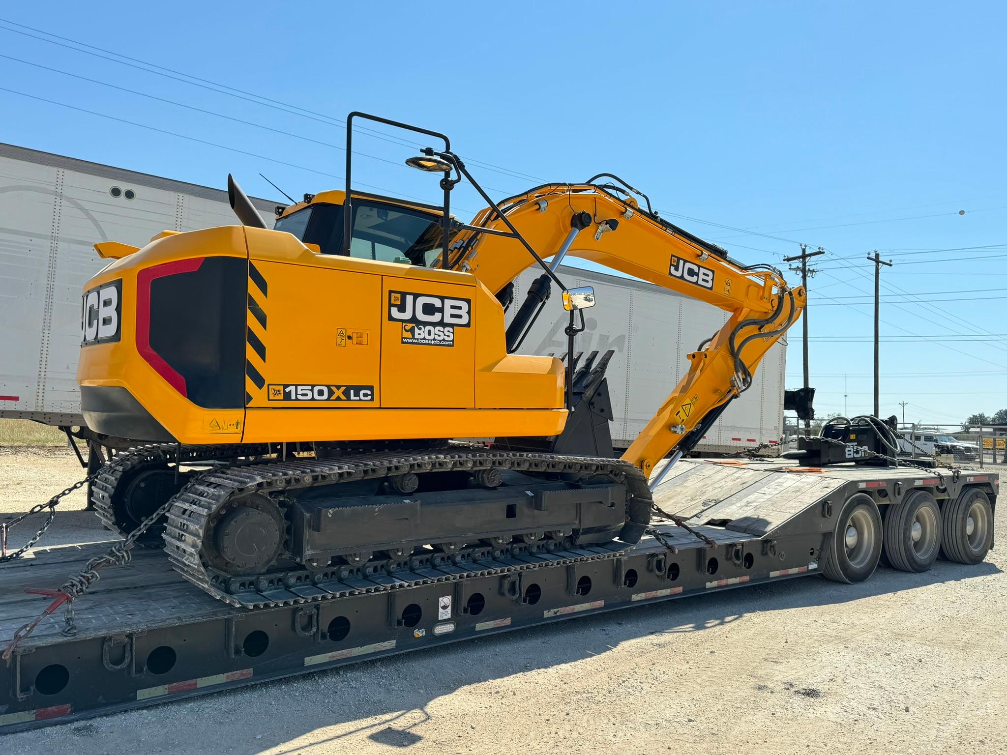 2024 JCB 150X HD 109HP Crawler Excavator with 36” Bucket, Hydraulic Thumb & Quick Coupler — 24’ Max Reach, 15’6” Dig Depth